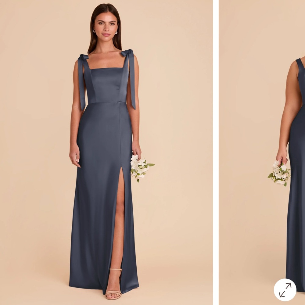 Birdy Grey Dusk Blue Bridesmaid or Prom Dress
